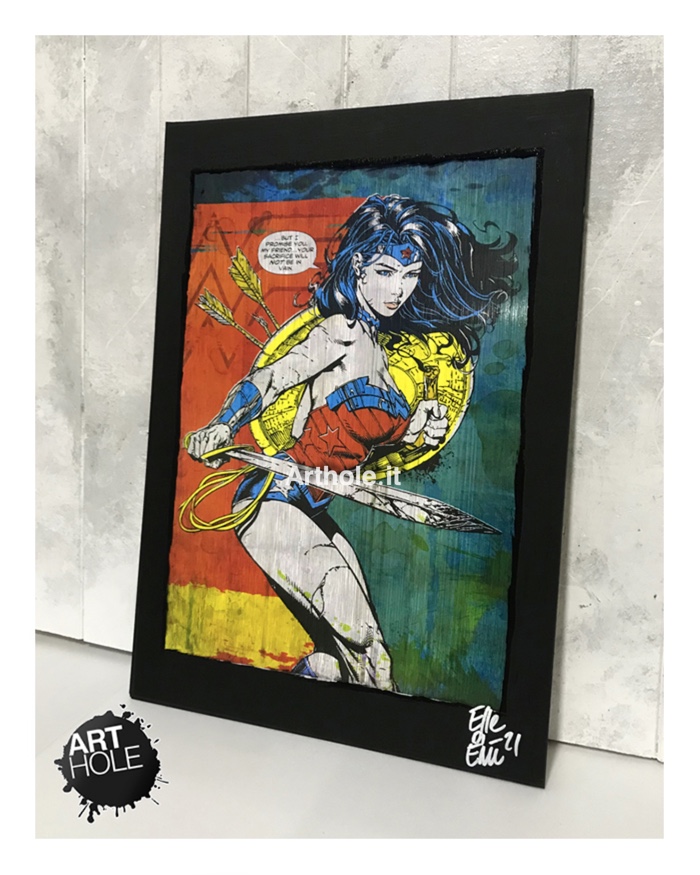 Wonder Woman Dc Comics quadro pop art poster canvas artwork