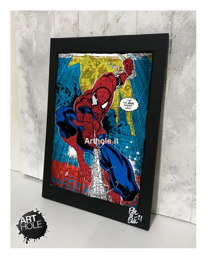 Spiderman Marvel Comics quadro pop art poster canvas artwork
