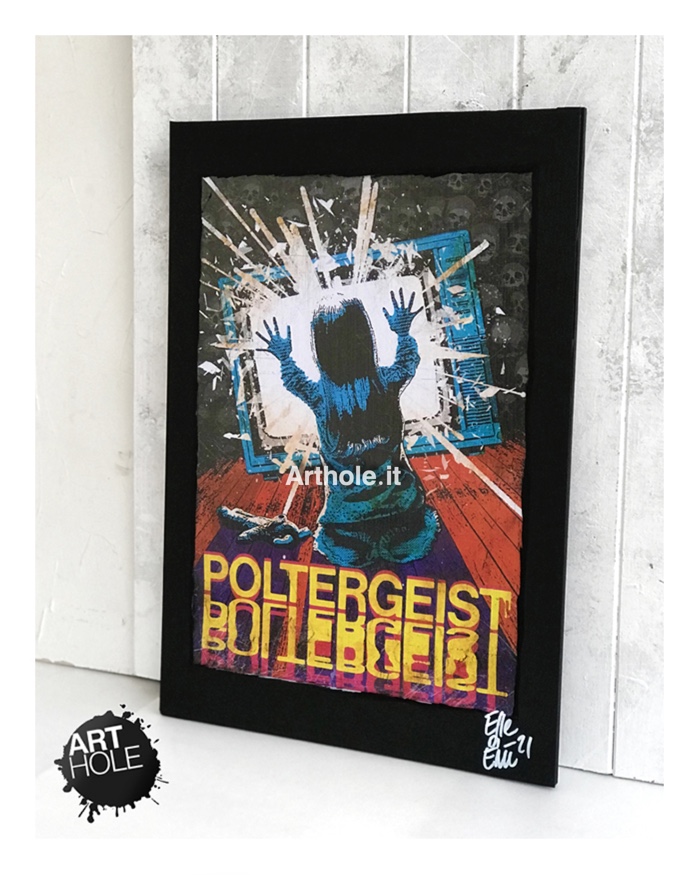 Poltergeist Film Original Pop-Art Poster Quadro Originale Horror Tobe Hooper Steven Spielberg